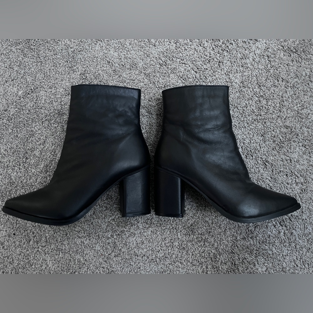 Nasty Gal black booties
